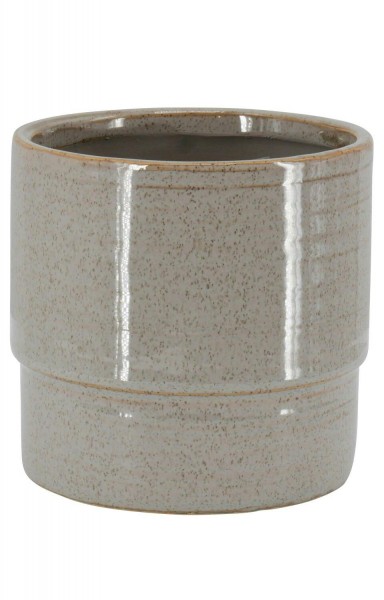 Vase Keramik D10,5H10,5cm, creme