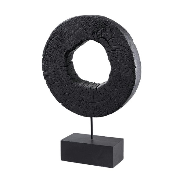 Ring Ornament D35H53cm, schwarz