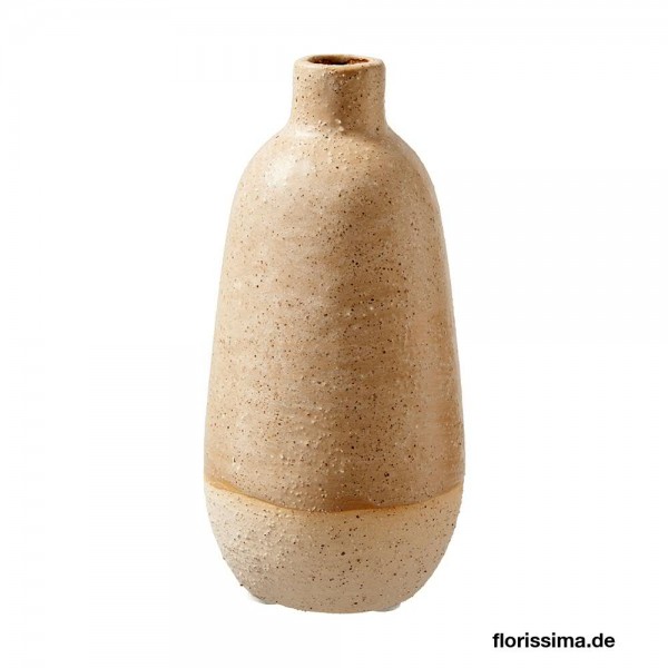 Vase Keramik D7H15cm, braun