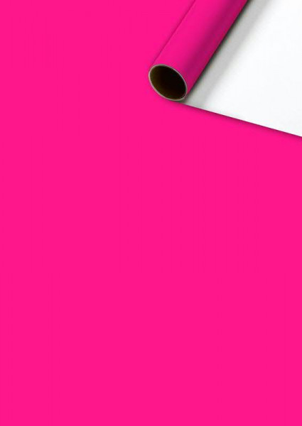 Geschenkpapier 5mx70cm Uni, pink