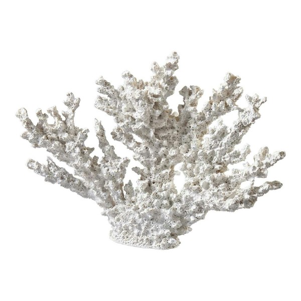 Koralle Poly 24x6x33cm, weiß