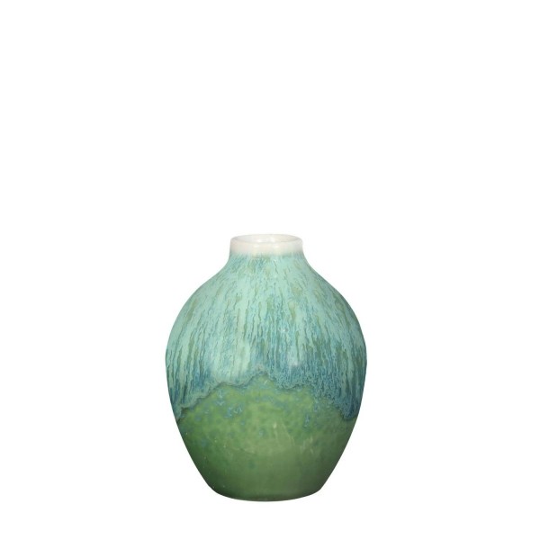 Vase Keramik H8,5D6,5cm, türkis