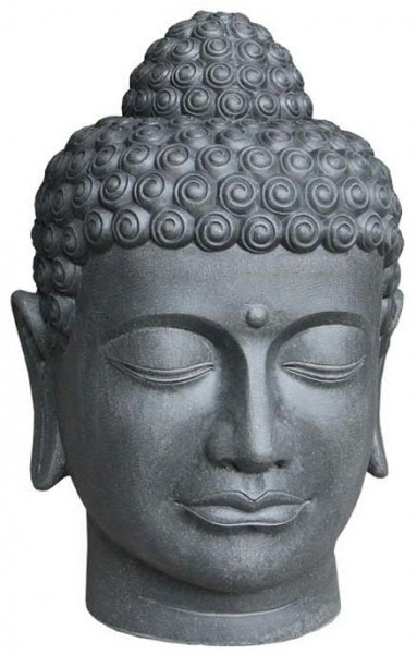 Buddha Kopf FS170 H74cm, terrazzo
