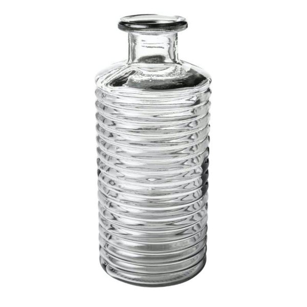 Glas Flasche D9,5H21,5cm Aktionspreis!, klar