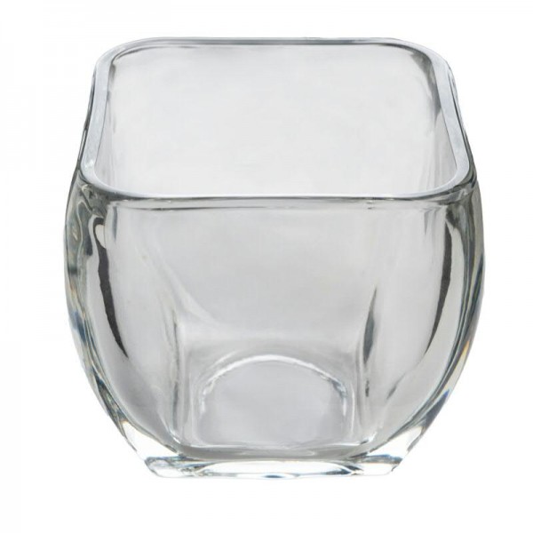 Glas SP Teelichthalter 9,5x9,5x8,3cm, klar