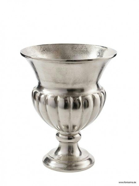 Pokal Alu antik 28x34cm, silber