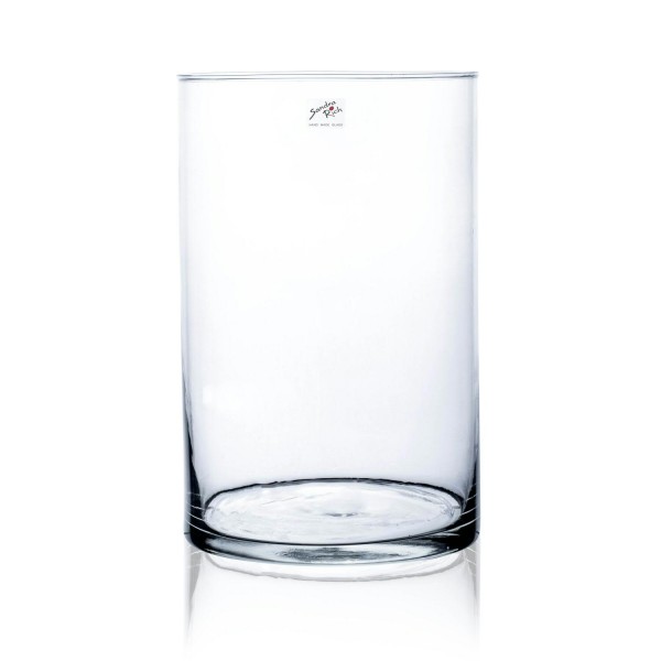 Glas Zylinder H30cm D19cm, klar