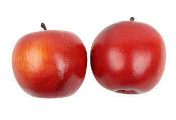 Apfel 7cm 9St., rot
