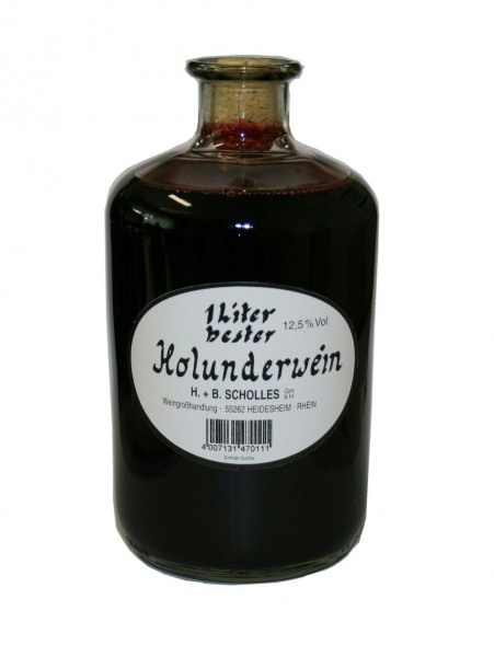 Wein 1L Apotheker Holunder