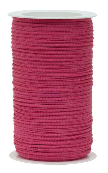 Kordel Baumwolle 267a/2mm 100m 100% Natur, 241 pink