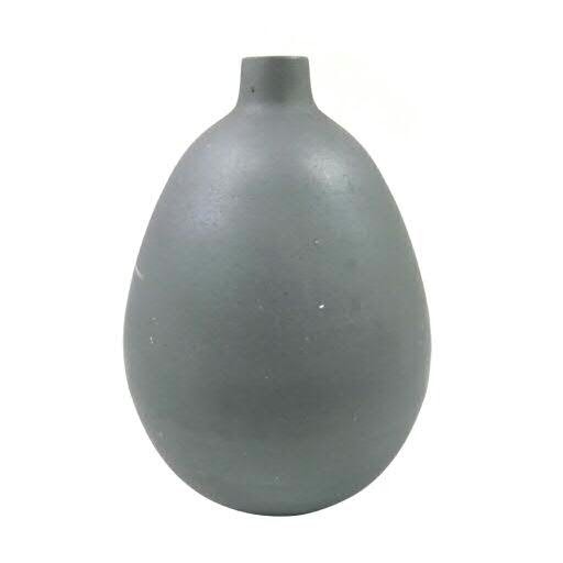 Vase Metall D14H22cm, anthrazit
