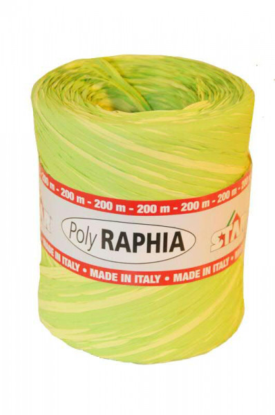 Raffia Bast 15mm 200m Bicolor, maigrn