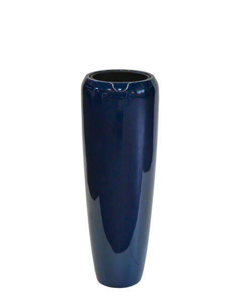 Vase FS147 H97cm, glz.blau