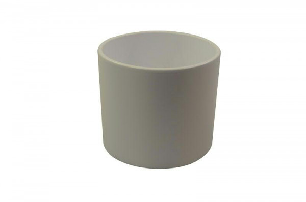 Kübel Keramik 411/19cm, weiß matt
