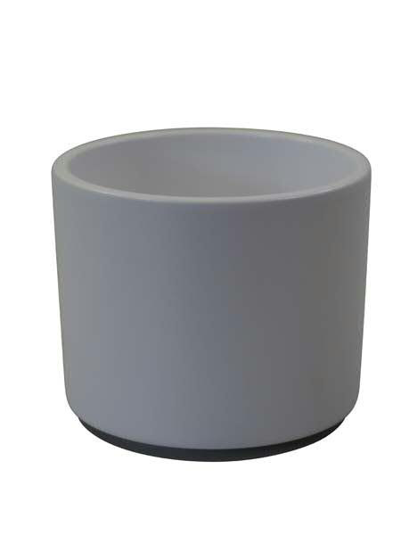 Kübel Keramik 411/11cm, weiß matt