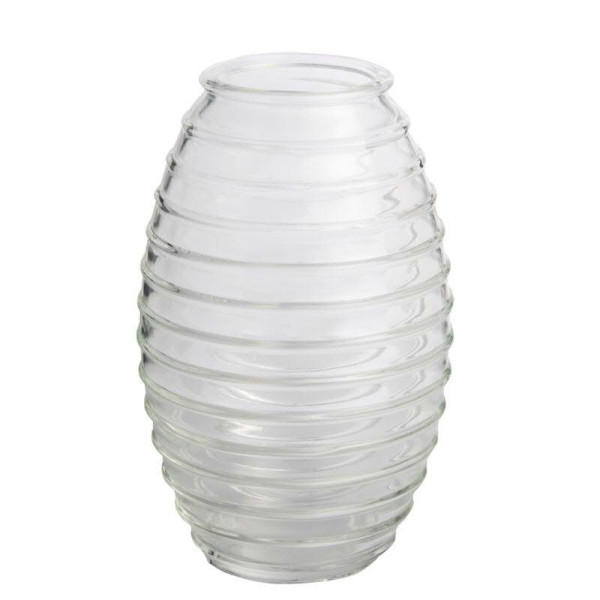 Glas Vase SP H19,5D12cm, klar