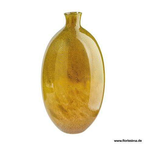 Glas Vase D16H30,5cm Aktionspreis!, grün
