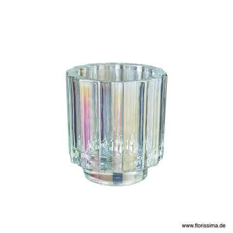 Glas Teelicht SP D7,8H8,5cm, klar