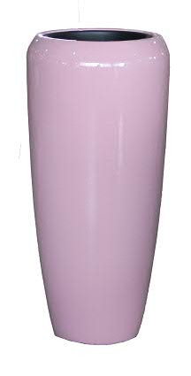 Vase FS147 H75cm, glz.rosa