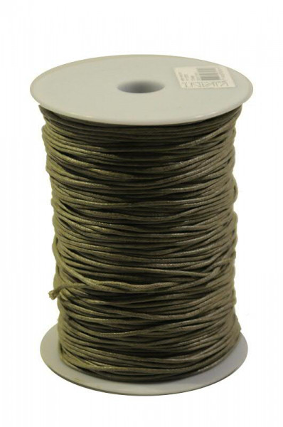 Kordel 1117/1,5mm 200m Wax cord, 72 beige