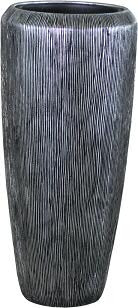 Vase FS130 H75cm m.E., silber