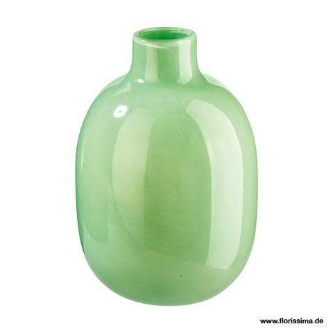 Glas Vase D17H25cm Aktionspreis!, hellgrün