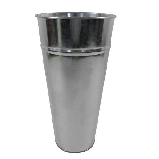 Vase Zink SP H34D17,5cm nicht Wasserdicht