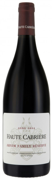 Wein Cabrière Arnim Family Reserve Jg. 2020 | 0,75l | Südafrika, rot