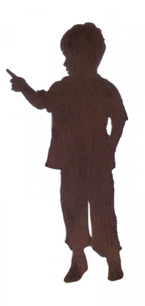 Rost Figur Christian H120cm
