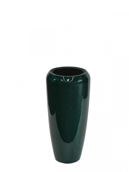 Vase FS147 H75cm, glz.grün