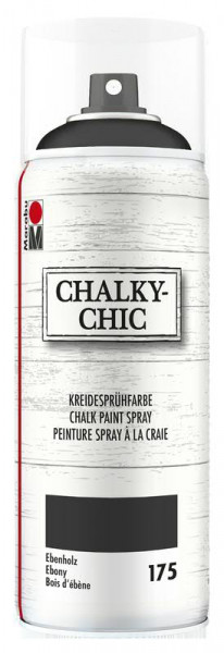 Kreidesprühfarbe Chalky Chic 400ml, ebenholz