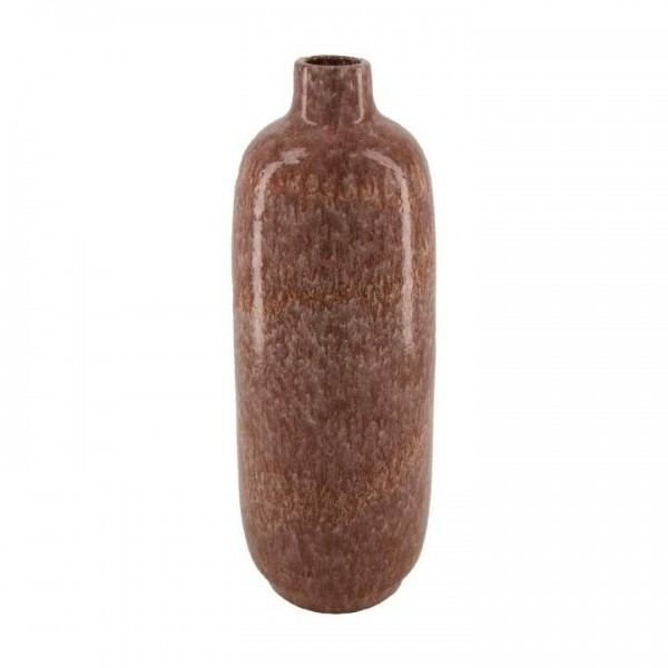 Vase Keramik D14H40cm, altrosa