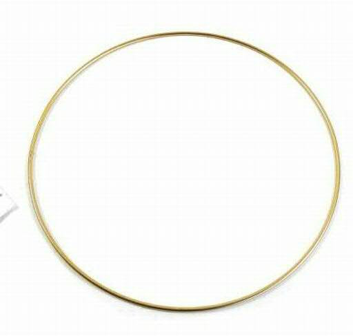 Ring Metall D18cm/4mm, gold