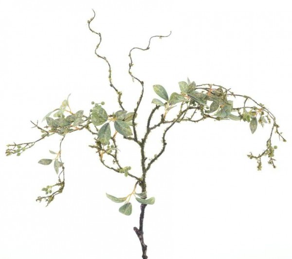 Blätter Zweig 77cm, hellgrün