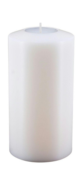 Lux Classic SP D8H15cm Teelichthalter, weiß