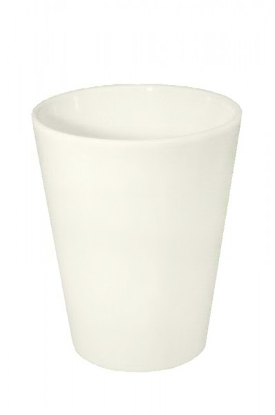 Vase Keramik 518/H14cm Orchidee, panna glz.