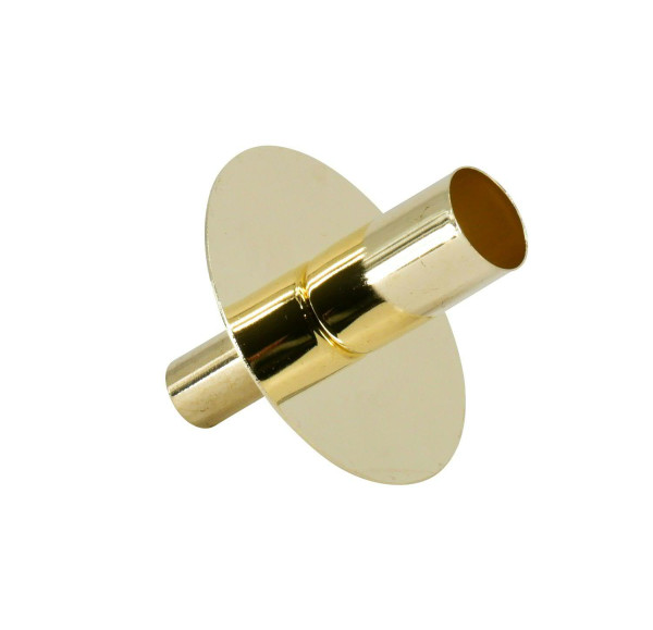 Kerzenhalter D9/2,3cm, gold