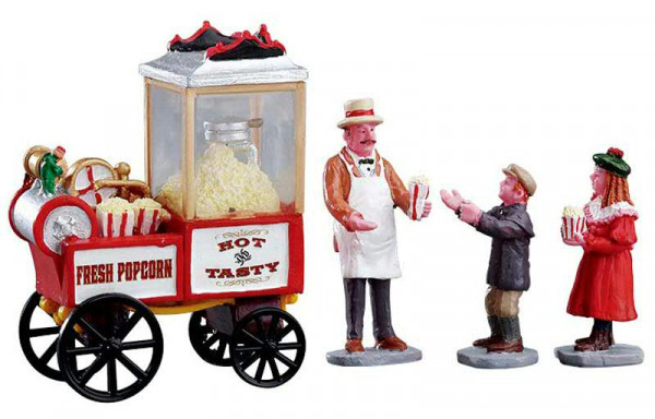 Popcorn Seller S/4 H8,8cm