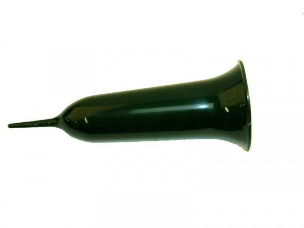 Grabvase D13,5H37cm Tulpe, grün