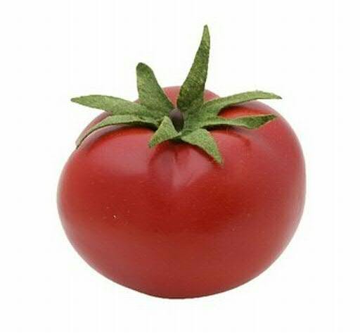 Tomate D8,5H6cm 6St., rot