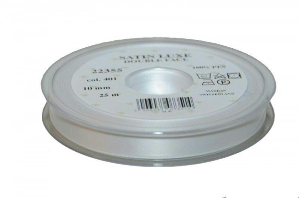 Band Satin 22355/10mm 25m, 401 wei