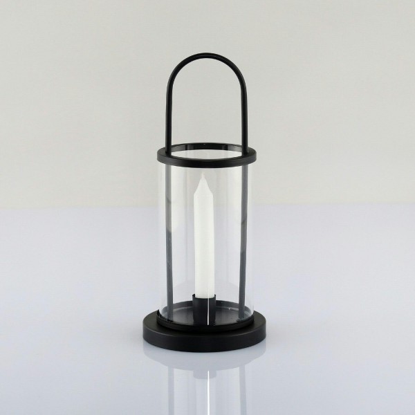 Windlicht Glas/Metall 30cm