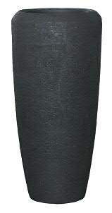 Vase FS147 H75cm, sand schw.