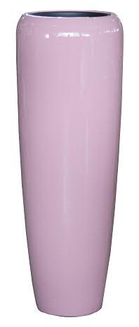 Vase FS147 H117cm, glz.rosa