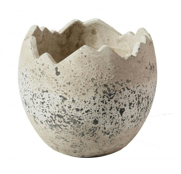 Ei Keramik H17D15cm, grau