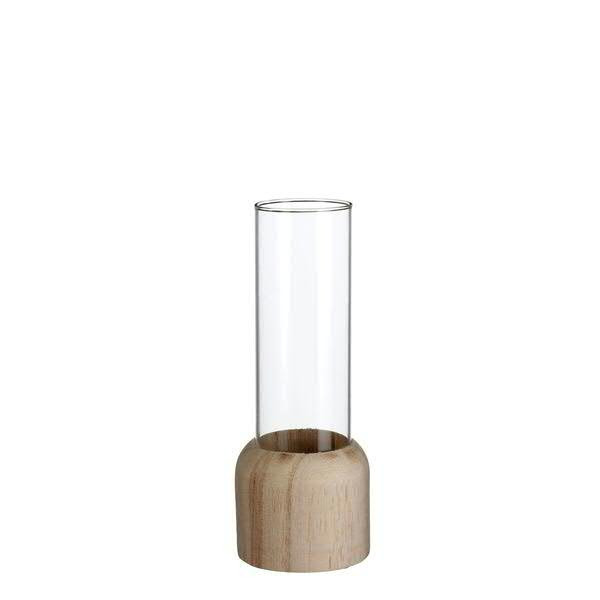 Reagenzglas D5H15cm auf Holz, klar