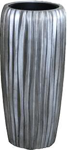 Vase FS150 H75cm m.E., silber