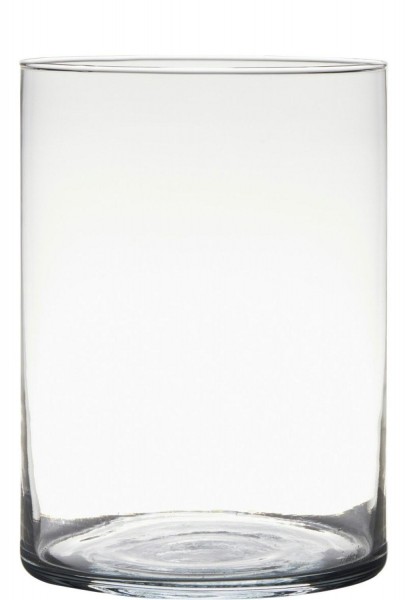 Glas Zylinder H25cm D18cm, klar