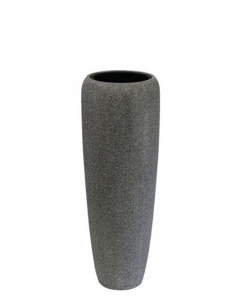 Vase FS147 H97cm SP, steinbeige