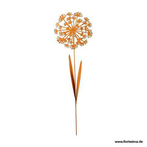Blume Metall 30x96cm, rost